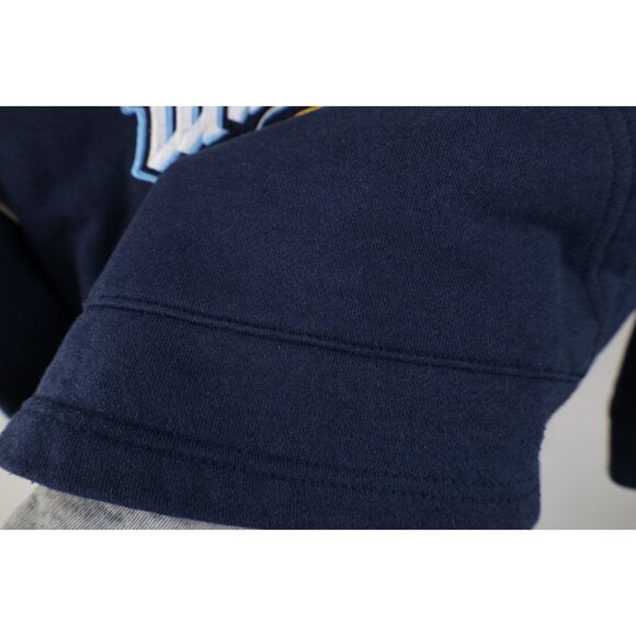 Vtg Y2K Mens Medium Minor League Toledo Walleye Hockey Jersey Hoodie Sweatshirt - Picture 9 of 16